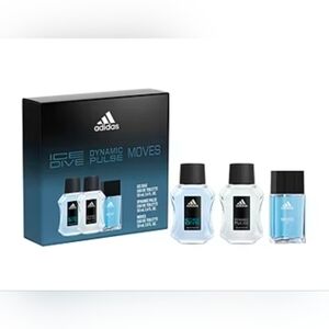 Adidas Dynamic Fragrance Trio with Blue and Black Accents